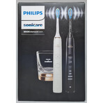 Philips Sonicare 9000 DiamondClean HX9914/57 1+1 2 x 2 brosses à dents électriques soniques 1×2, brosse à dents sonique