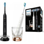 Philips Sonicare 9000 DiamondClean HX9914/57 1+1 2 x 2 brosses à dents électriques soniques 1×2, brosse à dents sonique