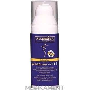 ALLERGIKA Cremă facială UREA 5% 1×50 ml, pentru piele uscată