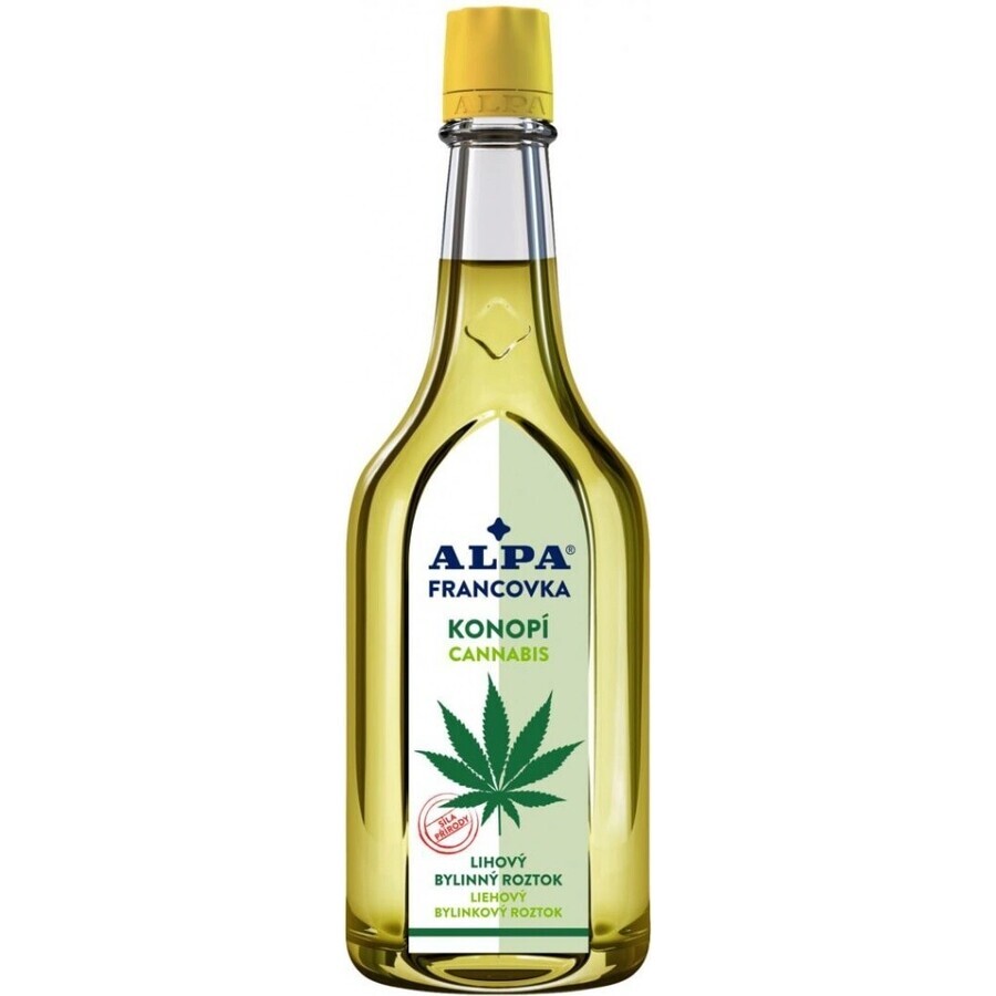 ALPA FRANCOVKA KONOPE/CANNABIS 1×60 ml, solución alcohólica a base de plantas