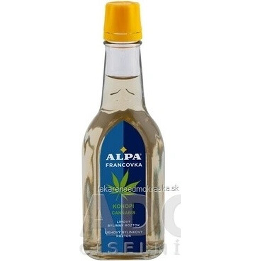 ALPA FRANCOVKA KONOPE/CANNABIS 1×60 ml, solución alcohólica a base de plantas