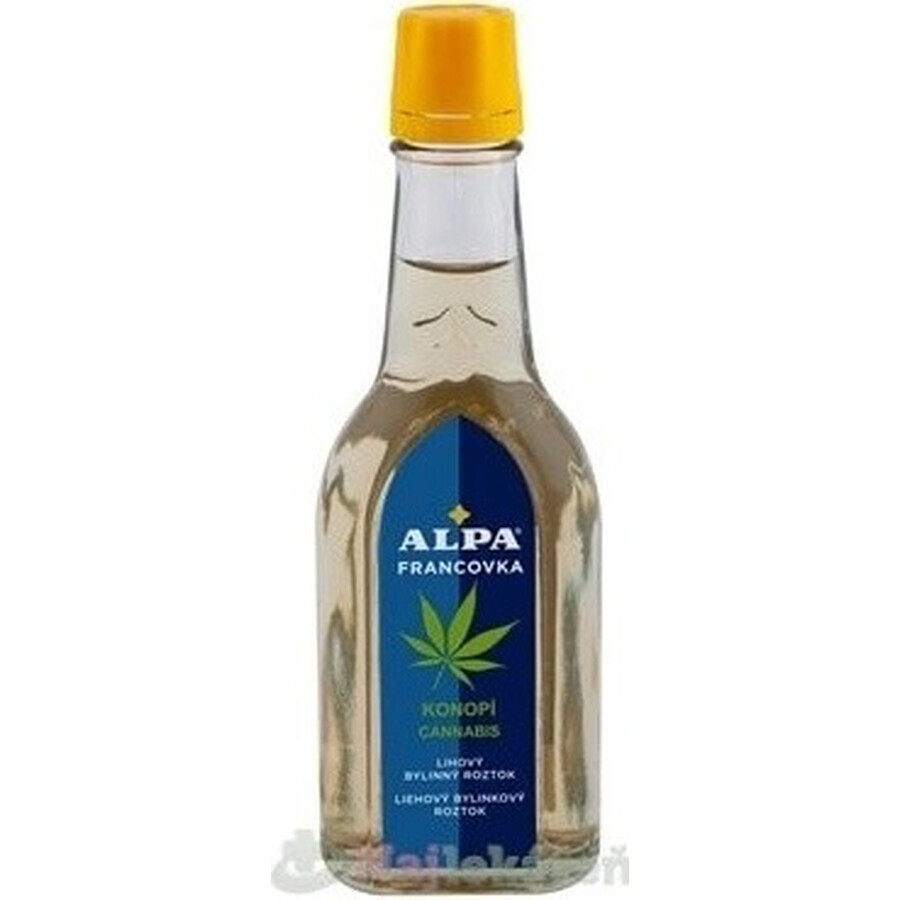 ALPA FRANCOVKA KONOPE/CANNABIS 1×60 ml, solución alcohólica a base de plantas