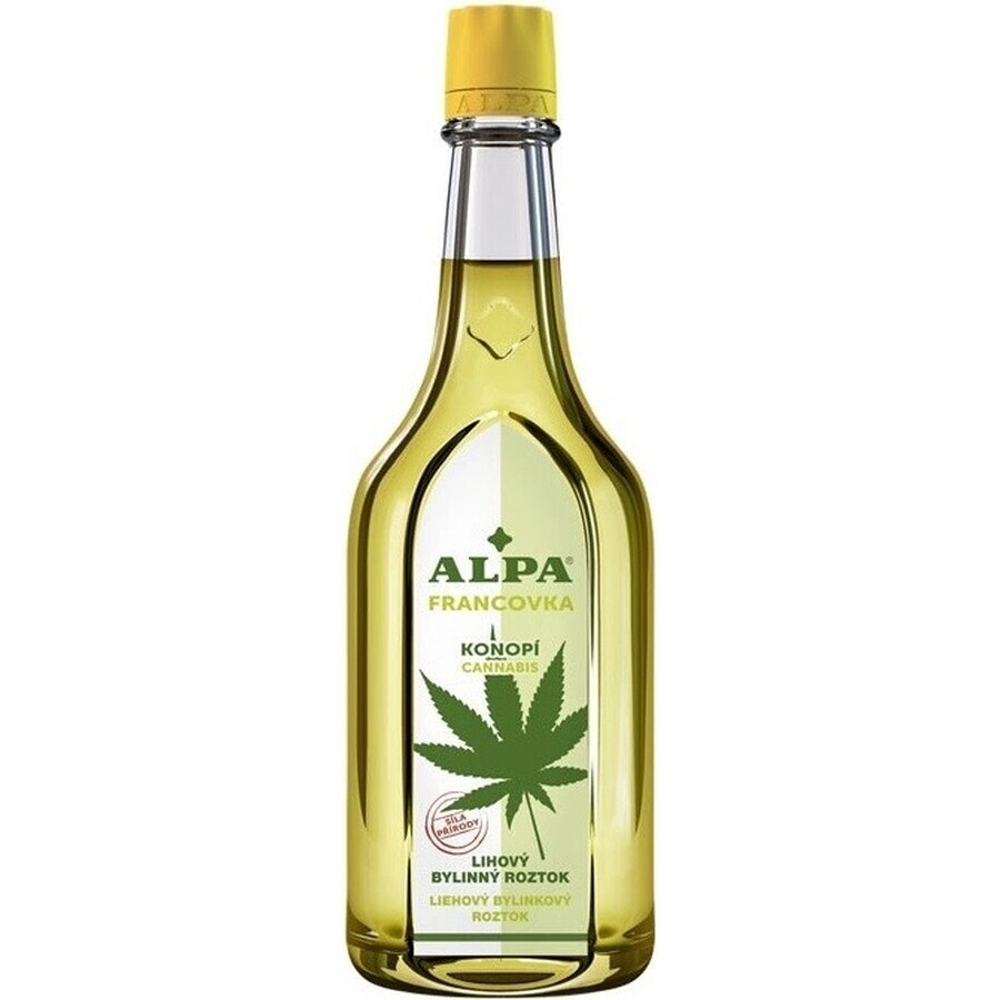 ALPA FRANCOVKA KONOPE/CANNABIS 1×60 ml, solución alcohólica a base de plantas