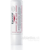 Eucerin LIP AKTIV barra de labios 1×4,8 g, suaviza los labios