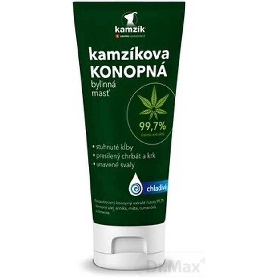 Ungüento refrescante de cáñamo Cemio Kamzik 1×200ml, ungüento de cáñamo