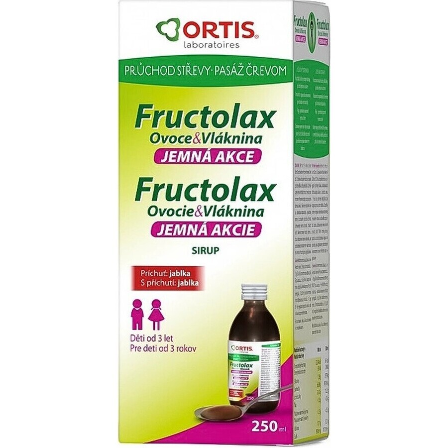 Fructolax Fruta y Fibra SIRUP 1×250 ml, jarabe