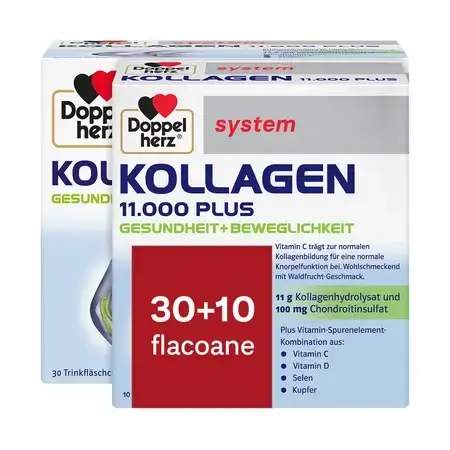 Kollagen 11,000 Plus, 30+10 single-dose vials , Doppelherz