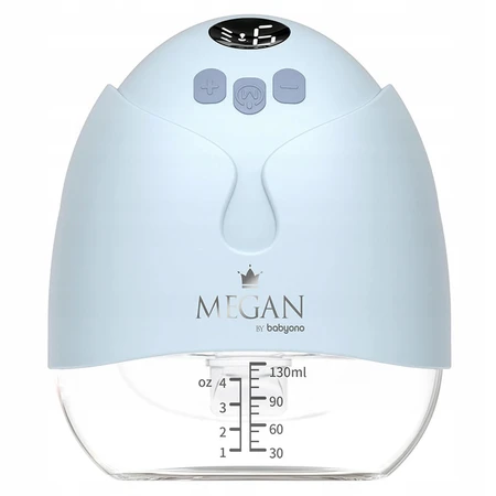 BabyOno Megan, extractor de leche eléctrico, carcasa, manos libres
