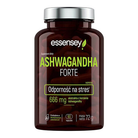 Essensey Ashwagandha Forte, 90 cápsulas