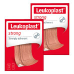 Set Leukoplast Strong, tiritas con apósito, 2 x 20 piezas