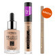 Set Catrice HD Liquid Coverage Foundation 24H, base de maquillaje de cobertura l&#237;quida, 020 Rose Beige, 30 ml + corrector l&#237;quido, 020 Light Beige, 5 ml + l&#225;piz de cejas de regalo