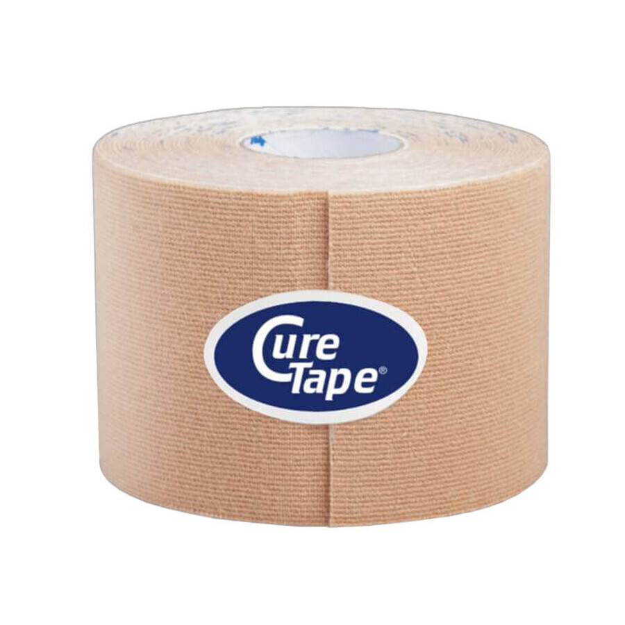 CureTape Classic, kinesiologisches Band, beige, 5 cm x 5 m, 1 Stück