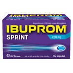 Ibuprom Sprint 200 mg, 40 cápsulas blandas