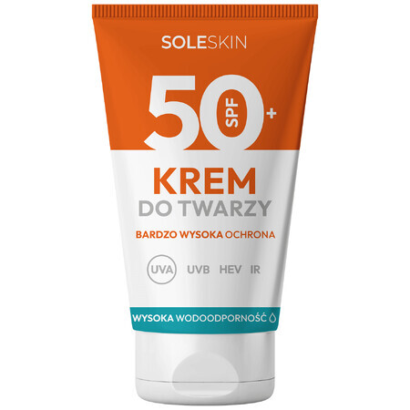 Crema facial Soleskin, FPS 50+, 50 ml