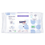 Seni Care Aqua, toallitas húmedas, cuidado, XXL, 48 unidades