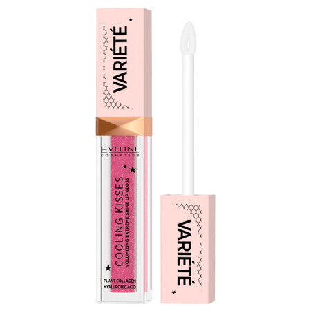 Eveline Cosmetics Varie Variete Cooling Kiss, volumizing lip gloss with cooling effect, no. 06, 6.8 ml