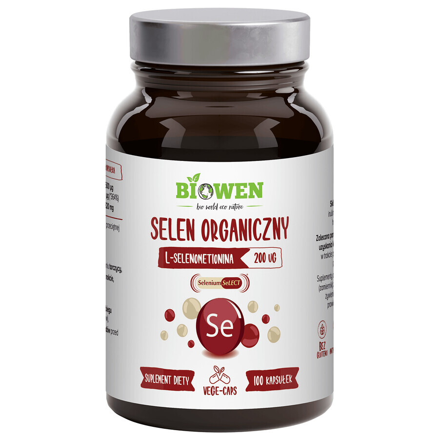 Biowen Organic Selenium, 100 gélules