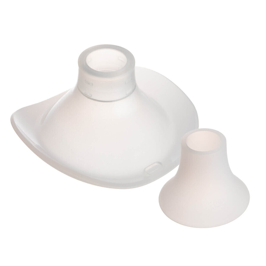 Canpol Babies, spare funnels for breast pump, 19 mm + 21 mm + 24 mm, 20/108, 3 pieces