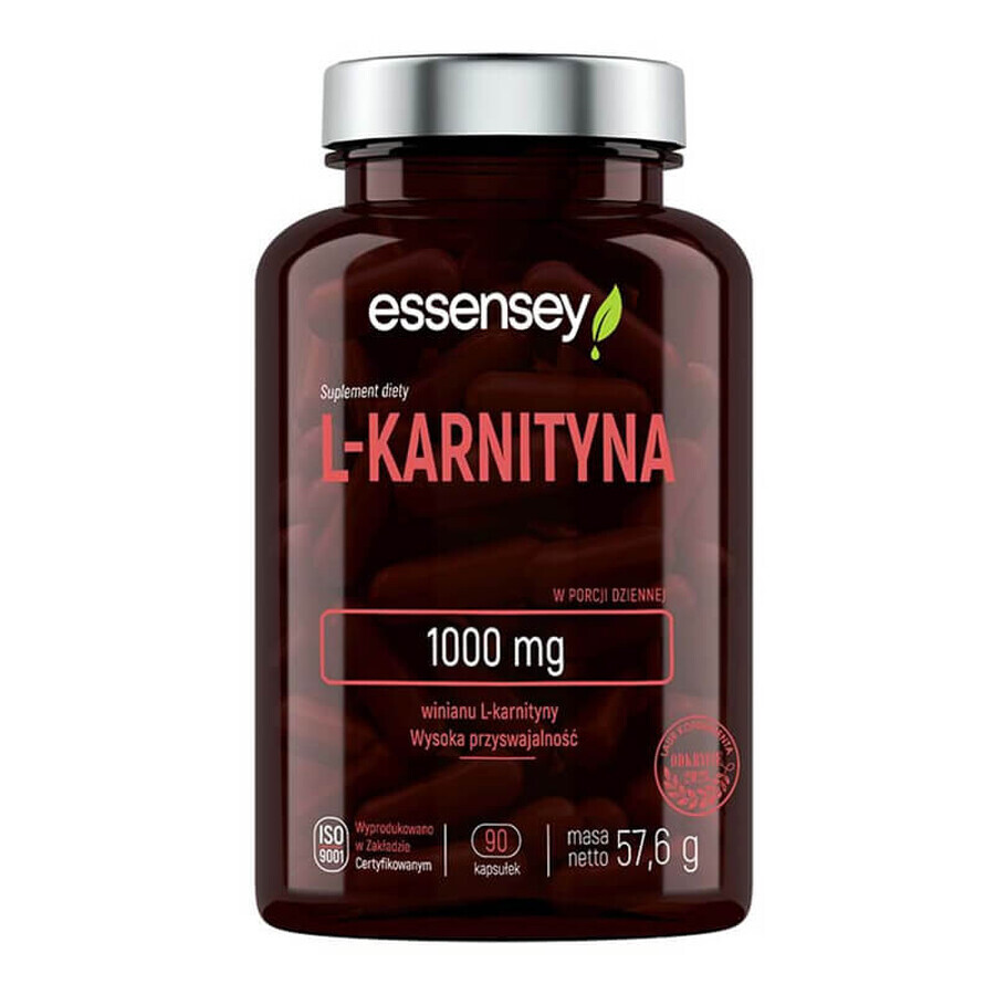 Essensey L-carnitine, 90 capsules