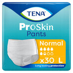 Tena Pants ProSkin, calzoncillos absorbentes, talla L, 100-135 cm, Normal, 30 unidades