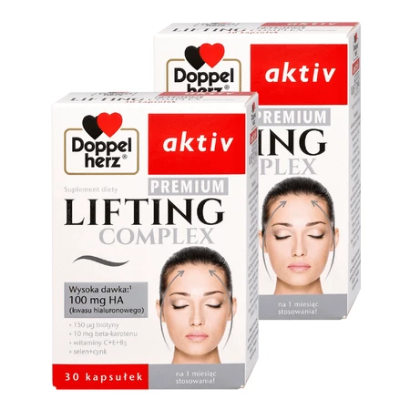 Doppelherz aktiv Lifting Complex Premium Set, 2 x 30 cápsulas