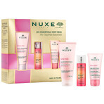 Set Nuxe Very Rose, crema de manos y uñas, 50 ml + gel de ducha, 100 ml + eau de parfum rosa, 30 ml