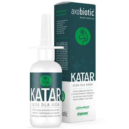 Spray detergente nasale Axobiotic Rhinitis per adulti e bambini dai 3 anni, 30 ml