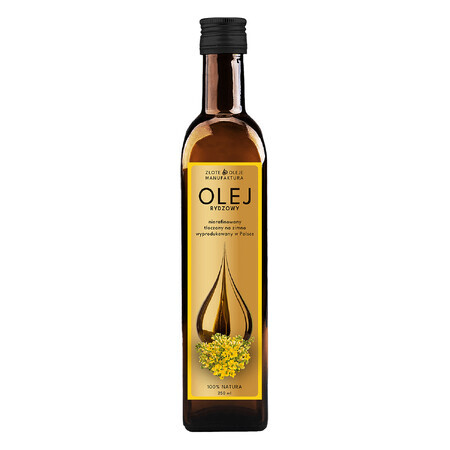 Goldfarmex Golden Oils Aceite de ricino, prensado en frío, sin refinar, 250 ml