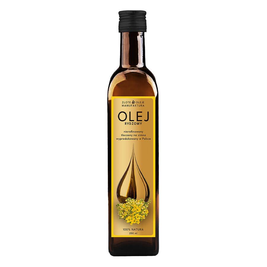 Goldfarmex Golden Oils Aceite de ricino, prensado en frío, sin refinar, 250 ml