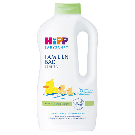 HiPP Babysanft Sensitive, loción de baño para toda la familia, 1000 ml