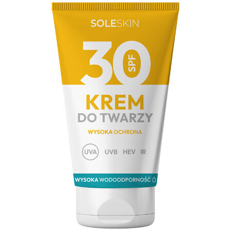 Crema facial Soleskin, FPS 30, 50 ml