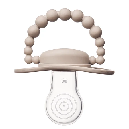 Luu Kids, pacifier, positioning, silicone, Sand Storm, from 6 months, 1 piece