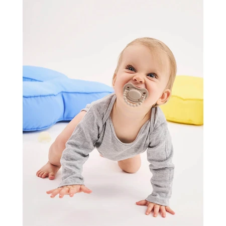 Luu Kids, pacifier, positioning, silicone, Sand Storm, from 6 months, 1 piece