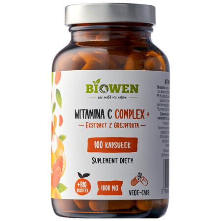 Biowen Vitamina C Complex, 100 capsule