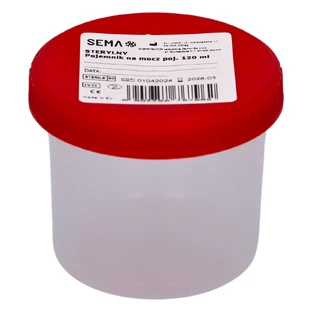 SEMA Protect, recipiente para orina, estéril, 120 ml