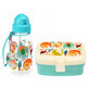 Rex London set, breakfast lunch box + can, wild animals