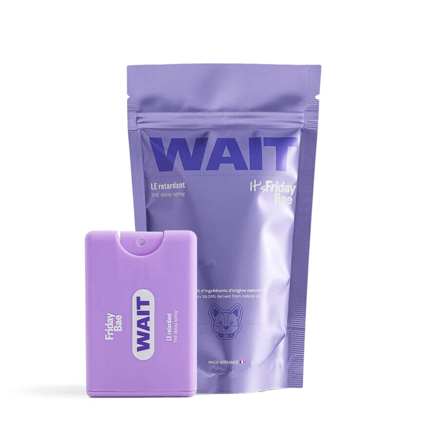 Friday Bae Wait spray ritardante dell'eiaculazione, 10 ml