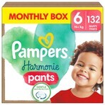 Pampers Harmonie Pants, diapers, size 6, 15 kg+, 132 pcs