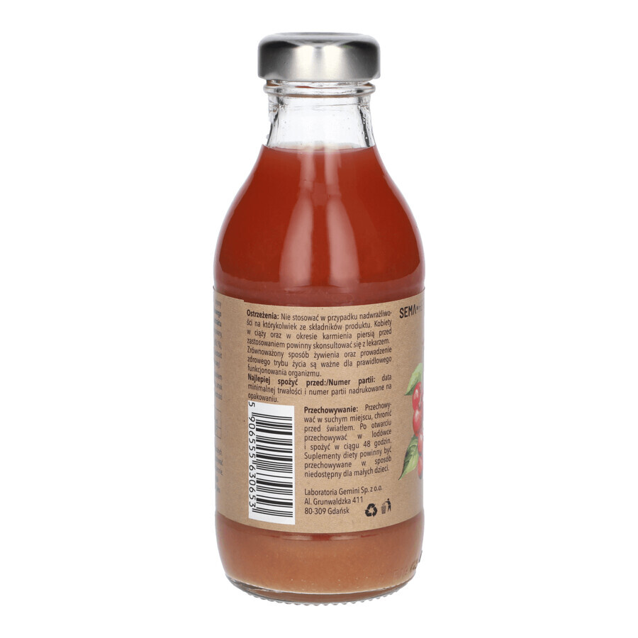 Sema Herba Manzana Cereza Melisa, zumo, 300 ml