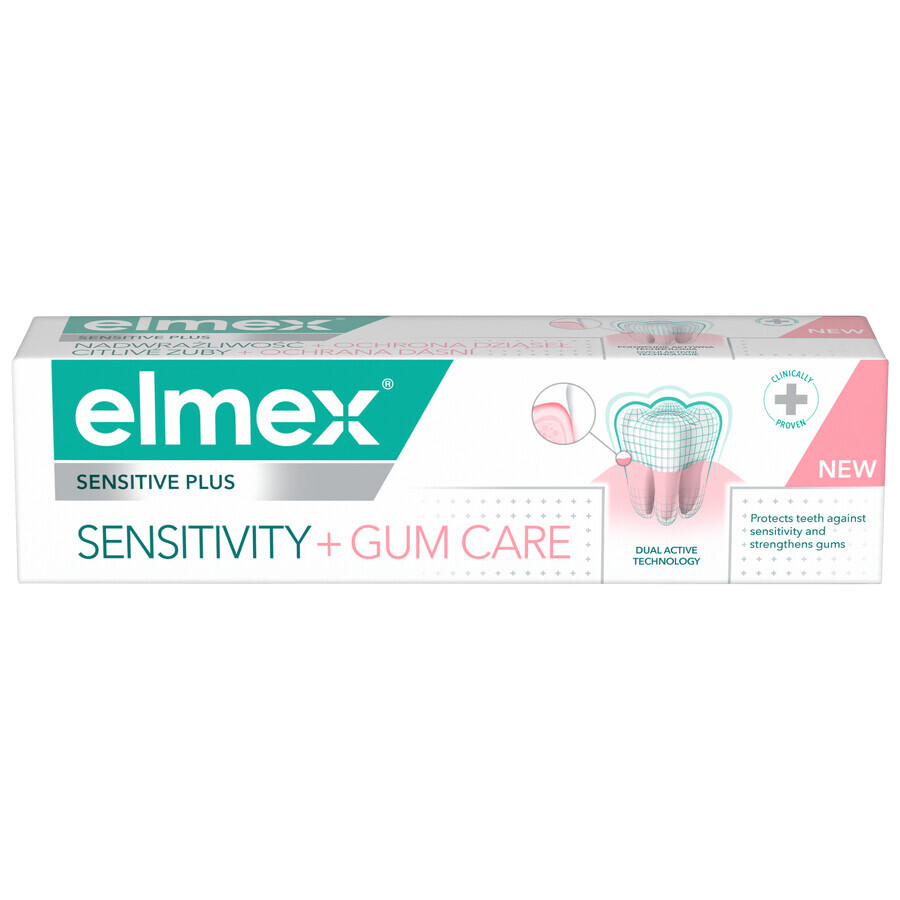 Elmex Sensibilidad + Cuidado Encías Pasta dentífrica 75 ml