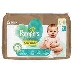 Pampers Harmonie, pañales, talla 1, 2-5 kg, 35 unidades