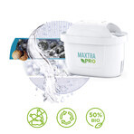 Brita Marella, jarra con filtro XL 3,5 l, azul + filtro Maxtra Pro Pure Performance, 1 ud.