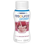 Resource Eiwit, voedzame formule, bessensmaak, 4 x 200 ml + Gratis boodschappentasje