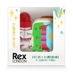 Rex London Set, Frühstücksbox + Dose, Teckeli