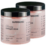 Supersonic Beauty Collagen Drink Set, mango flavor, 2 x 185 g