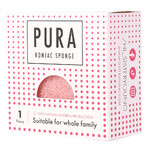 Sister Young Pura, konjac gezichtsspons, roze, 1 st