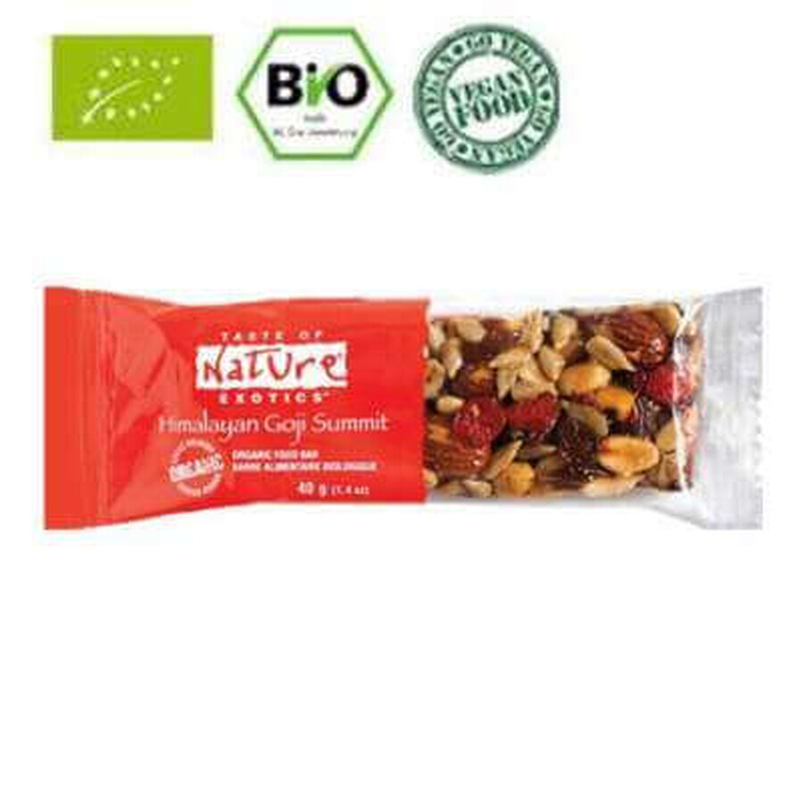 Barretta Bio con goji, 40 g, La Finestra Sul Cielo