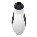 Satisfyer Orca, masaje clitoriano sin contacto, aire, orca blanca y negra