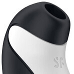 Satisfyer Orca, masaje clitoriano sin contacto, aire, orca blanca y negra