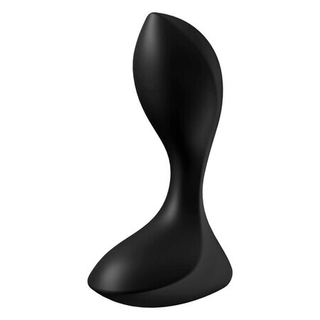 Satisfyer Backdoor Lover, vibrierender Analplug, schwarz